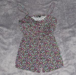 Colorful floral Spaghetti Strap - Ruby Rox